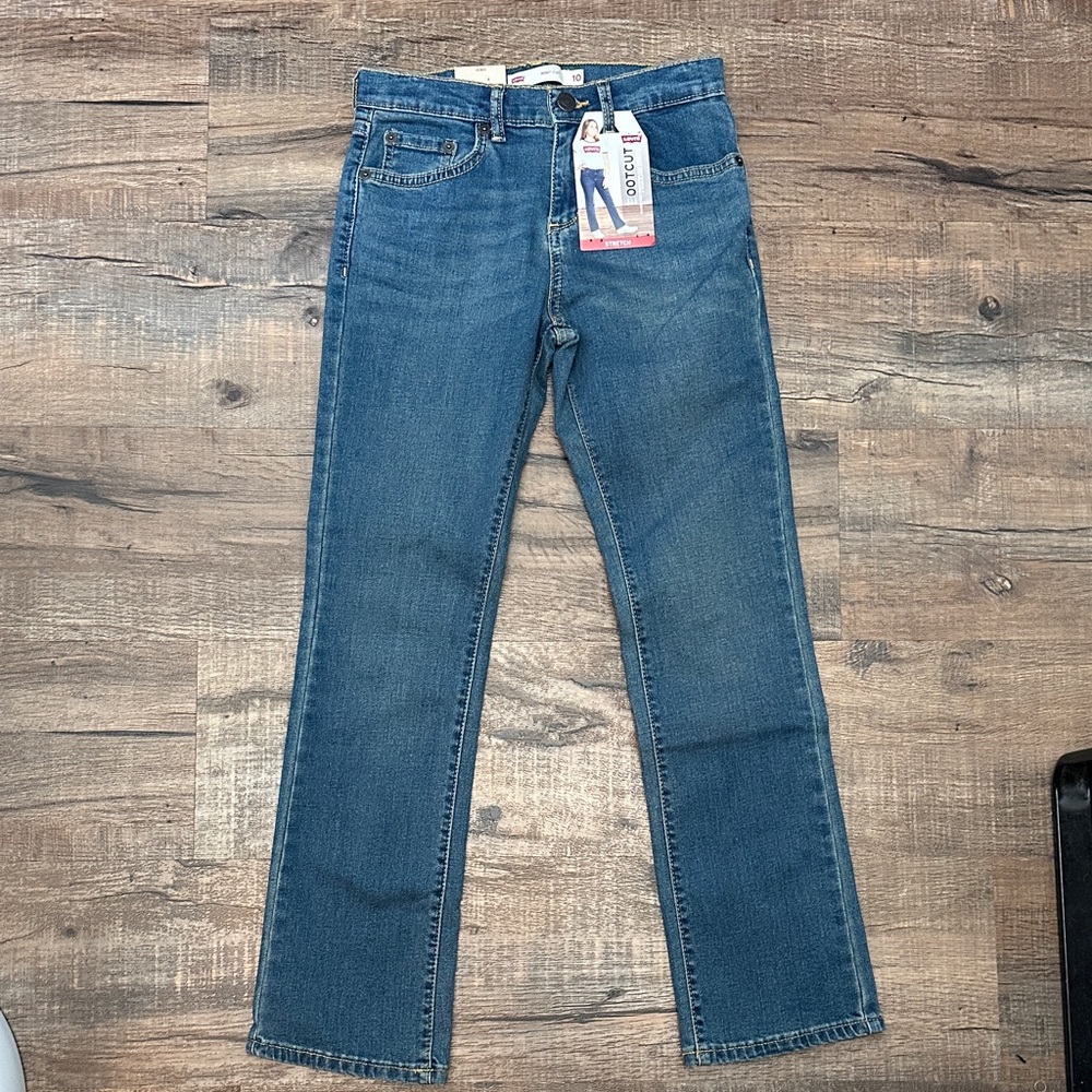 Levi's Slim Straight Jeans in Classic Blue